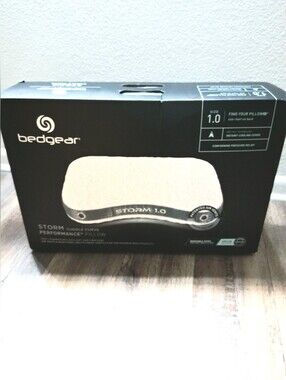 Bedgear Storm 1.0 Cuddle and Curve Performance Pillow new in Box